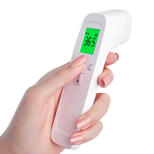 ThermoCare™ — Termómetro Infrarrojo Sin Contacto + Medición en 1 Segundo + Alta Precisión + ENVÍO GRATIS